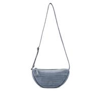 FredsBruder Layer Umhängetasche Leder 31 cm blau