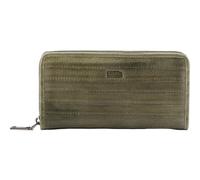 FREDsBRUDER Leder Geldbörse Wallet Gürteltier Big Olive Green olivgrün