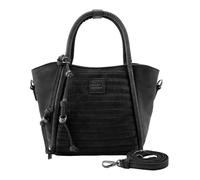 FREDsBRUDER Leder Handtasche Umhängetasche All In Layer Handbag Black schwarz