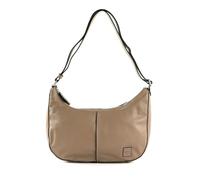 FREDsBRUDER Leder Schultertasche FB Midi Shoulderbag Soft Taupe hellbraun
