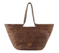 FredsBruder Layer Shopper Tasche Leder 50 cm braun