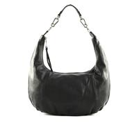 FREDsBRUDER Leder Schultertasche Umhängetasche Nida Hobo Bag Black schwarz