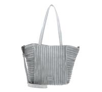 FREDsBRUDER Leder Schultertasche Umhängetasche Riffelhörnchen Shopper Stone blaugrau