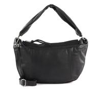 FREDsBRUDER Leder Schultertasche Umhängetasche Rousur Small Shoulderbag Black schwarz