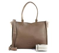 FREDsBRUDER Leder Schultertasche Umhängetasche Sewab Tote Bag Light Brown taupe