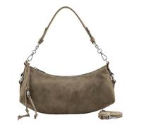 FREDsBRUDER Leder Schultertasche Umhängetasche Stay With Me Midi Shoulder Bag Greyish Khaki