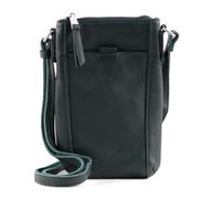 FREDsBRUDER Leder Umhängetasche Art Collection Crossbody Bag Emerald grün