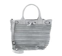 FredsBruder Little Fat Friend Riffel Umhängetasche hellgrau