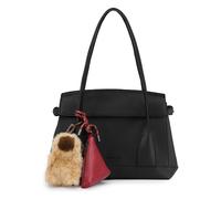 FredsBruder My Bestie Schultertasche Leder 29.5 cm schwarz