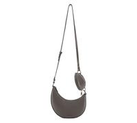 FredsBruder My Bestie Umhängetasche Leder 27.5 cm grau