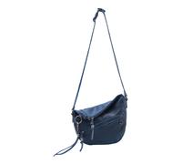 FREDsBRUDER Leder Schultertasche Umhängetasche My Forever Friend Midi Shoulderbag Blue dunkelblau