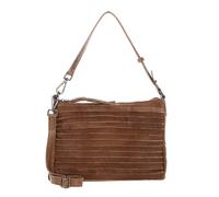 FredsBruder Bestseller Riffel Beuteltasche karamellbraun, Leder, Damen