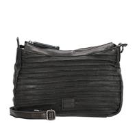 FredsBruder Riffel Umhängetasche Leder 26 cm black (TAS033411)