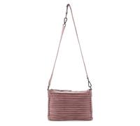 FredsBruder Bestseller Riffel Beuteltasche rosa, Leder, Damen