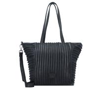 FREDsBRUDER Riffelhörnchen Schultertasche Leder 31 cm black Damen