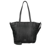 FredsBruder Riffelhörnchen Schultertasche Leder 31 cm black (TAS008092)