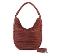 FredsBruder Riffeltier S Schultertasche Leder 33 cm braun