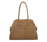 FredsBruder Softly Schultertasche Leder 40 cm braun