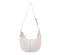 FREDsBRUDER Umhängetasche Take A Smile Leder 37 cm Weiß