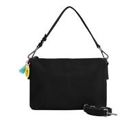 FredsBruder Take A Smile Schultertasche schwarz, Leder, Damen