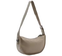 FredsBruder Whipstitch Soul Umhängetasche Leder 35 cm grau