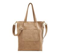 FredsBruder Velvet Wild Shopper Tasche Leder 28 cm braun