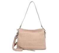 FredsBruder Weave Harmony Schultertasche nude, aufgerautes Leder, Damen