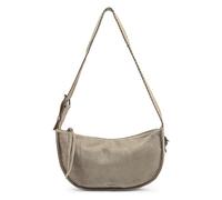 FredsBruder Whipstitch Soul Umhängetasche Leder 35 cm grau