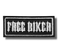 Free Biker Aufnäher, bestickt, zum Aufbügeln, für Motorradwesten, Motorradbekleidung, Aufnäher, Aufnäher, Aufnäher, Aufnäher, Aufnäher, Motorradjacke, Zubehör