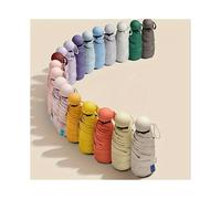 Free Fashion Minimalistischer Taschenschirm mit UV-Block. , Helles Apricot