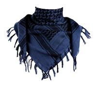 FREE SOLDIER Halstuch/Kopftuch Shemagh,100% Baumwolle Pali-Tuch Schals Unisex,Blau,110 * 110cm