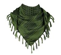 FREE SOLDIER Halstuch/Kopftuch Shemagh,100% Baumwolle Pali-Tuch Schals Unisex,Grün,110 * 110cm
