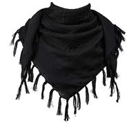 FREE SOLDIER Halstuch/Kopftuch Shemagh,100% Baumwolle Pali-Tuch Schals Unisex,Schwarz,110 * 110cm