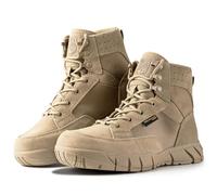 FREE SOLDIER Men's Ankle Boots, Ultralight Tactical Military Work Ankle Boots, 6-inches High, Breathable Toe, Desert Boots, 44,5 EU
