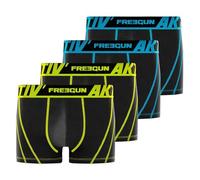 FREEGUN AKTIV Herren-Boxershorts, Sport, weich und bequem (4 Stück), Größe L, 360d1, L