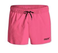 FREEGUN Badehose für Herren, Strand, Badeshorts, schnelltrocknend, bequem, mit Taschen, rosa Fluo, XL