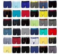 Unterhosen Männer Pack Surprise, Boxershorts Herren, Zufälliges Muster, Empfindliche Haut (3er Pack), Mehrfarbig, 2XL