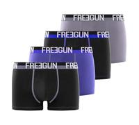 FREEGUN Herren Fg/1/Bc/Pk4 Retroshorts, Schwarz, XXL (4er Pack)