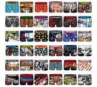 FREEGUN Boxershorts Herren Pack Surprise, Unterhosen Männer, Zufälliges Muster, Bewegungsfreiheit (12er Pack), Mehrfarbig, S