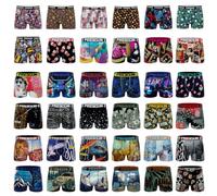 Boxershorts Junge Pack Surprise, Unterwäsche Für Junge Leute, Zufälliges Muster, Atmungsaktiv (3er Pack), Mehrfarbig, 14/16 Jahre