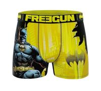 FREEGUN DC Comics Herren Boxershorts Batman Gotham City, Batman Gelb DC24, L