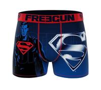 FREEGUN DC Comics Herren Boxershorts Superman Logo, Blue DC25, S