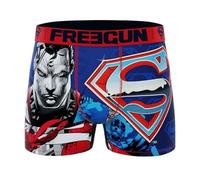 FREEGUN DC Comics Herren Boxershorts Superman Logo, Hold DC25, XXL