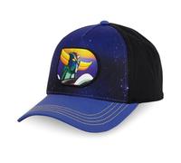 FREEGUN Goldorak Baseballkappe für Damen und Herren, verstellbar, mit Snapback, schwarz / blau, Einheitsgröße