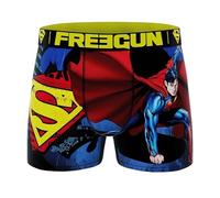 Freegun Herren-Boxershorts DC Comics Superman DC25 Big - Bequeme und witzige Unterwäsche mit dem kultigsten Superhelden-Design