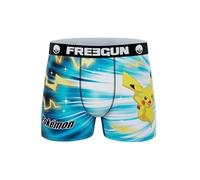 Freegun Herren-Boxershorts Pokemon Pikachu PKM18 PIK - Lustige und Bequeme Unterwäsche mit einem Originaldesign der beliebtesten Figur