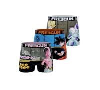 FREEGUN Kinder Dragon Ball Z Boxershorts, Goku, Buu, Freezer (3er Pack), Größe 14/16 Jahre