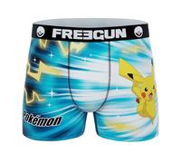 FREEGUN Pokemon Herren-Boxershorts, Pika PKM18, L