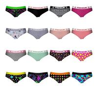 FREEGUN Unterhosen Damen Pack Surprise, Unterwäsche Frauen, Zufälliges Muster, Angenehm (5er Pack), Mehrfarbig, S