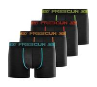 Unterhosen Männer Aktiv, Boxershorts Herren, Angenehm (4er Pack), Schwarz, S